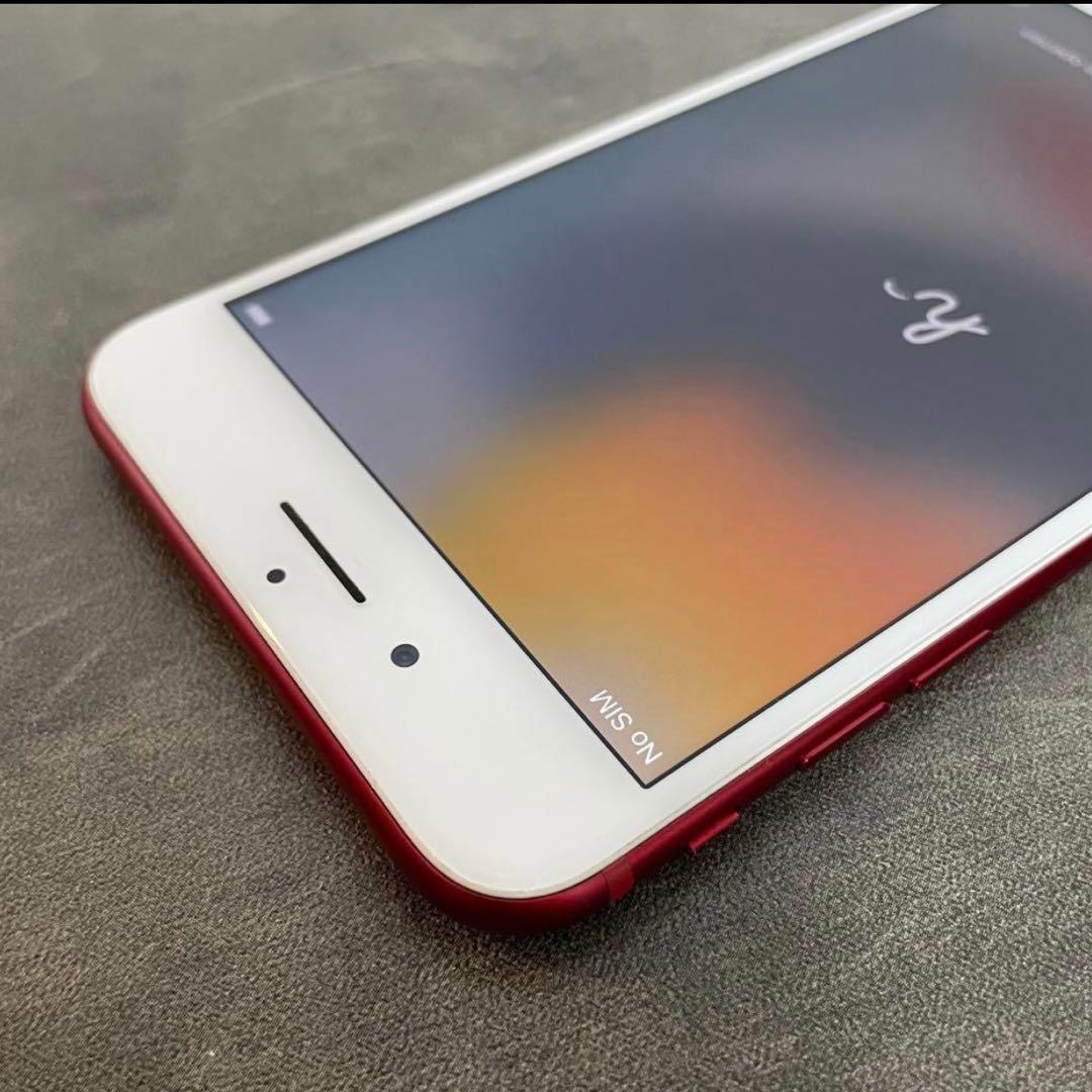 Phone 7 Plus 256GB RED SIMフリー バッテリー96% 赤