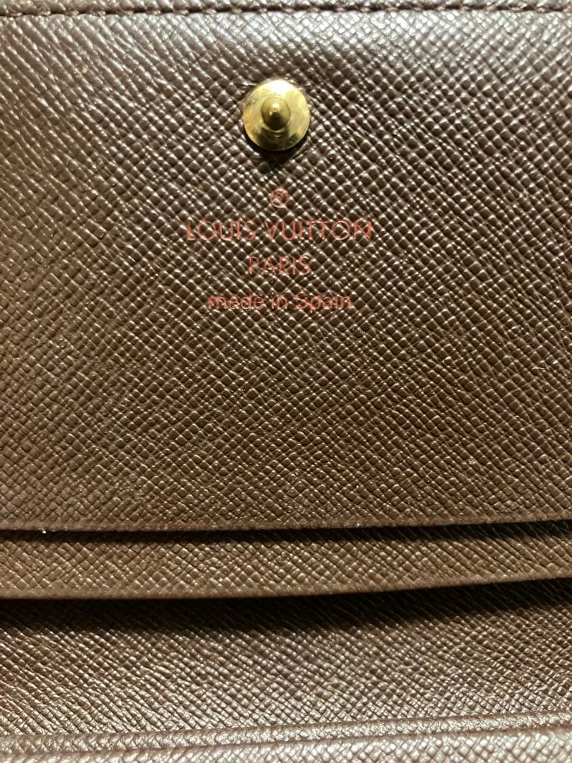 LOUIS VUITTON ダミエポルトフォイユ トレゾール二つ折り財布