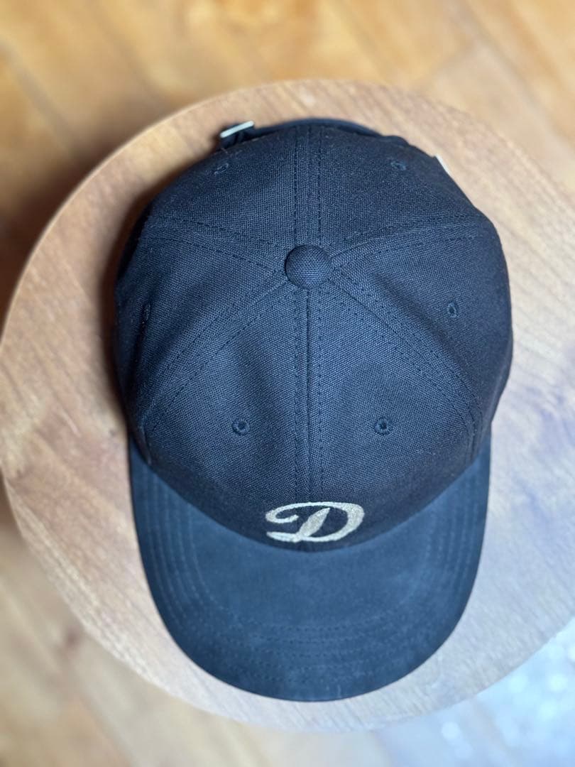THE HWDOG&CO. ベースボールキャップ ブラック レザー