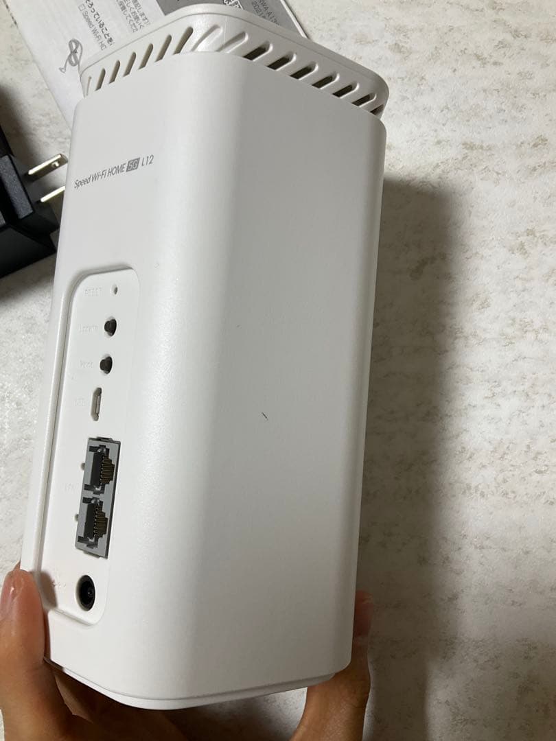 Speed Wi-Fi  5G L12 無線ルーター NAR02