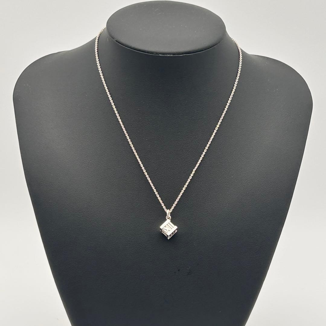 美品Tiffany & Co. ネックレス ティファニー アトラスキューブ 高級