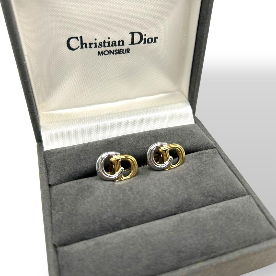箱付き✨　Dior　Christian Dior　クリスチャンディオール　カフス