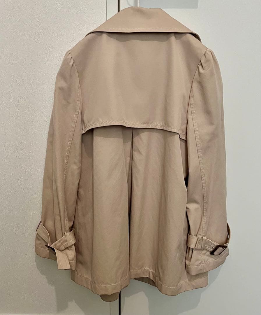 JUSGLITTYジャスグリッティー　ショートトレンチコート