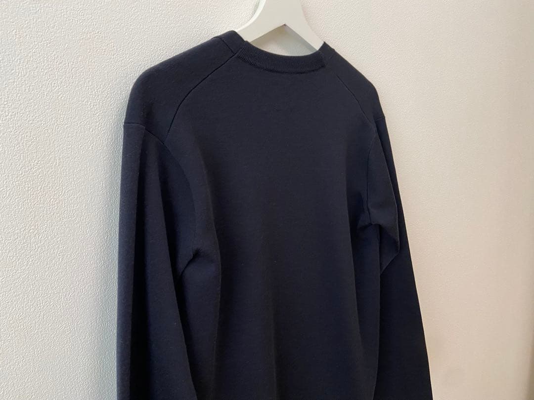 BATONER ネイビー カーディガン 長袖