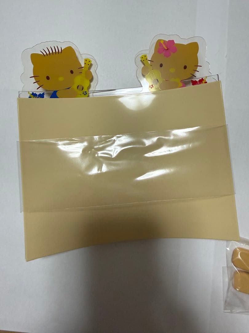 サンリオ ハローキティ＆ダニエル フォトフレーム 日焼け ハワイ レトロ