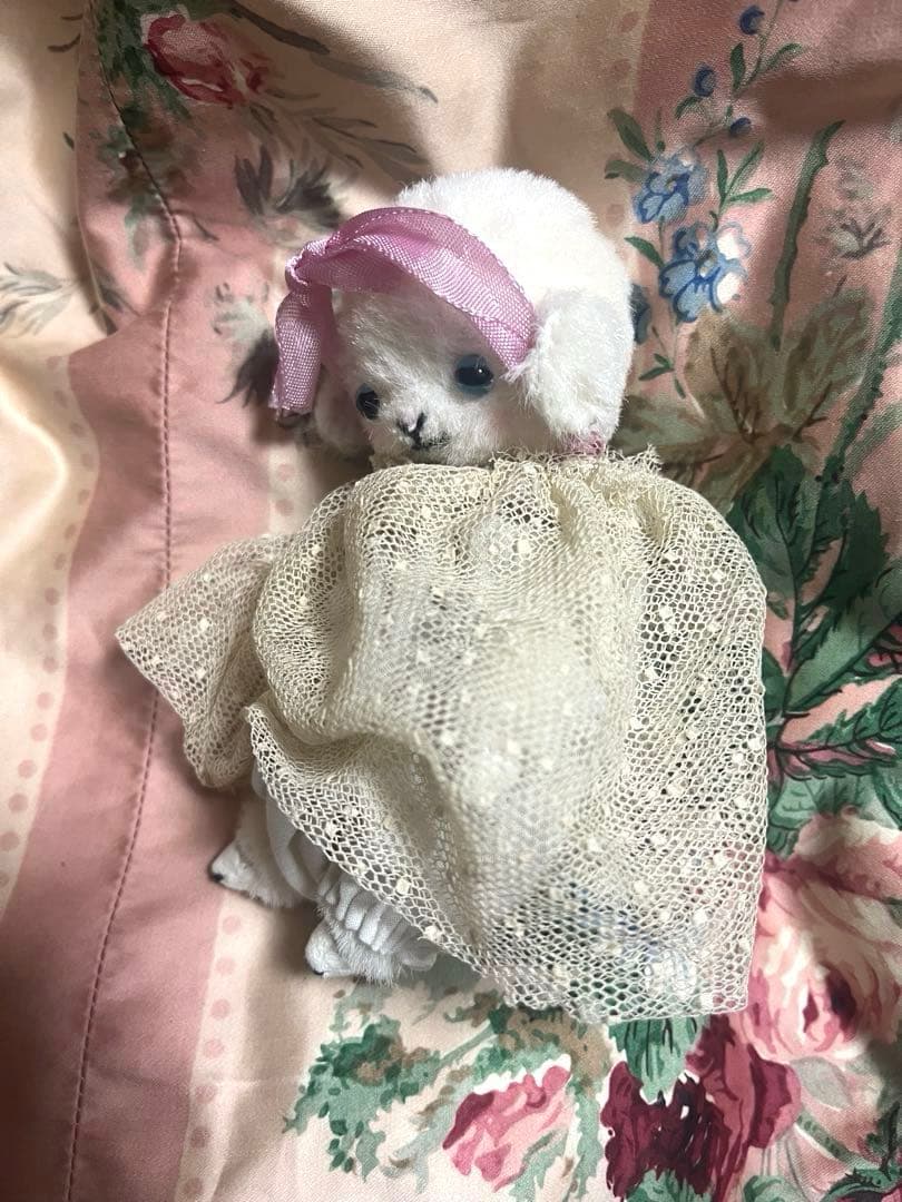 人気作家様　ハンドメイド　ラム　羊　ぬいぐるみ　アンティーク