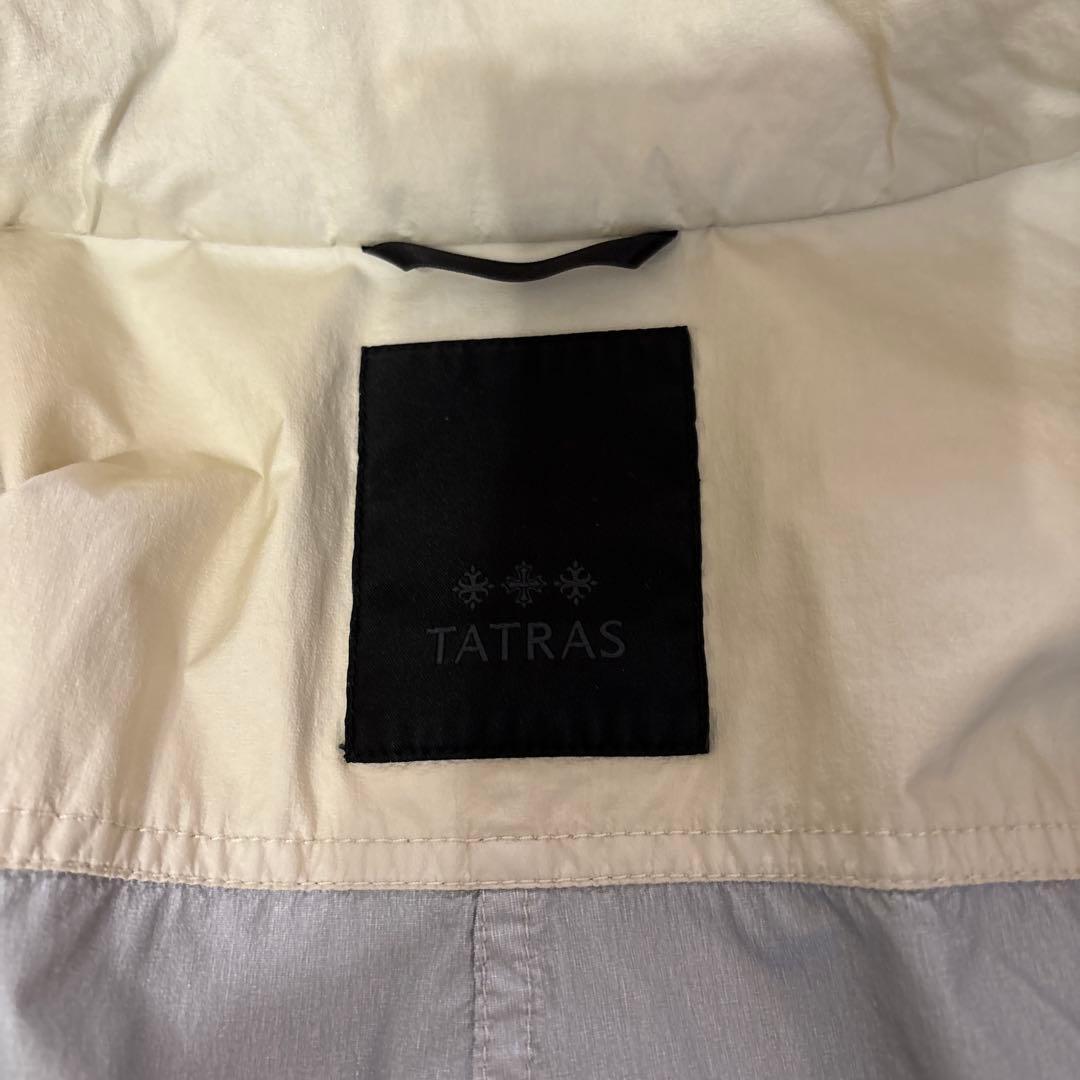 タトラス　TATRAS アイボリー フード付きコート