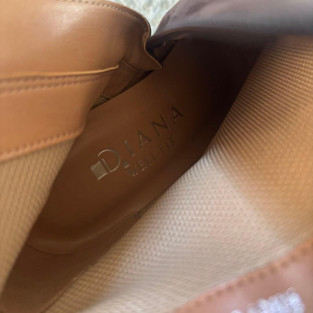 極美品☆DIANA ダイアナ 冬定番♡美脚 スエード ショートブーツ グレー