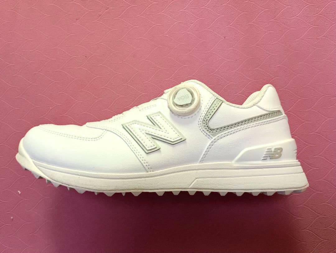 【値下げ】【美品】NEW BALANCE ゴルフ WGBS574C スパイクレス