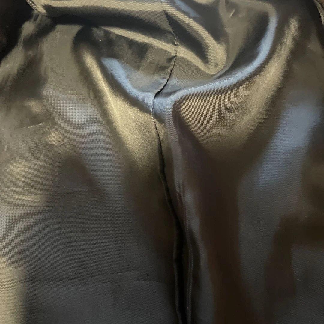 クリストファーネメス　m チェック柄 テーラードジャケット ブラウン系