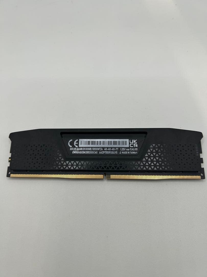南*ん様 【動作するが】Corsair DDR5-32GB 1枚 【ジャンク扱い