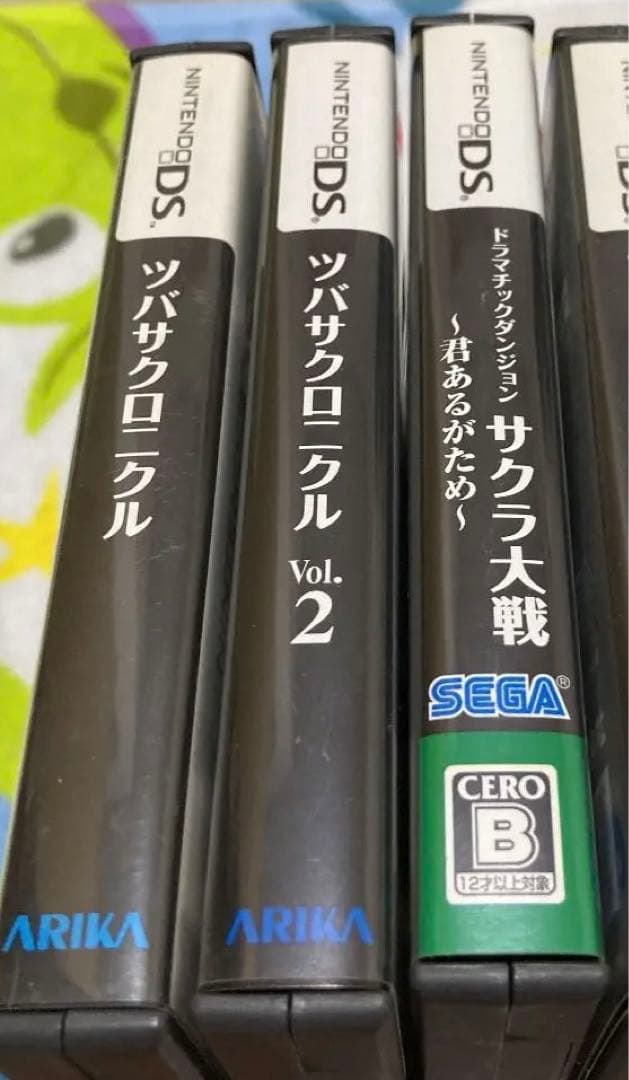ツバサクロニクル1・2、サクラ大戦、    DSソフト