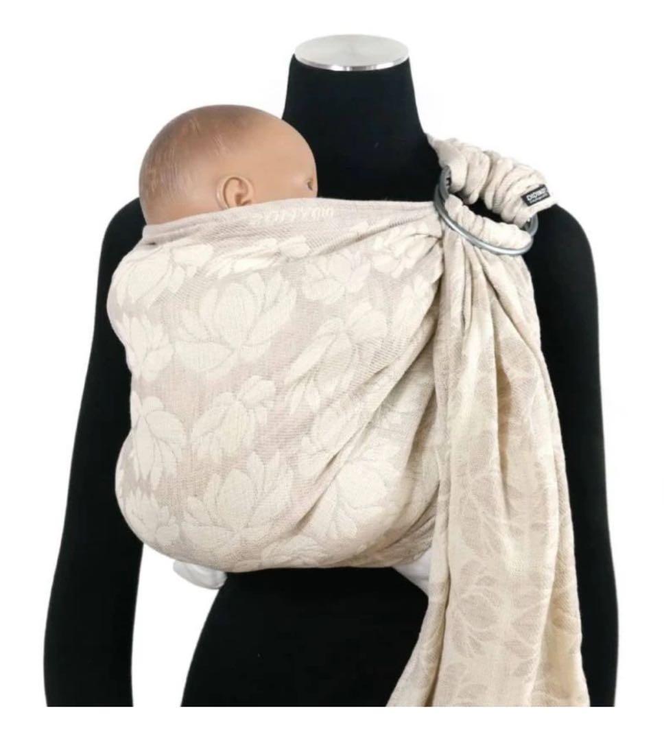DIDYMOS リングスリング ロトブラッシュ リネン　美品