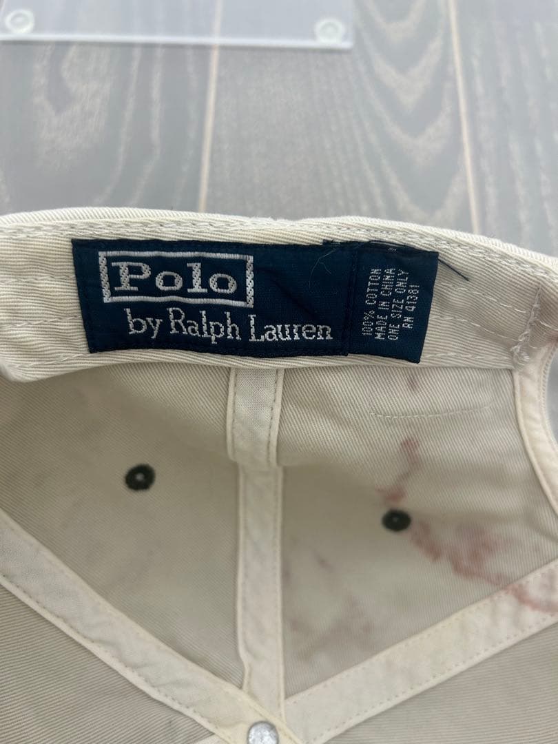 RalphLauren 毛針　キャップ