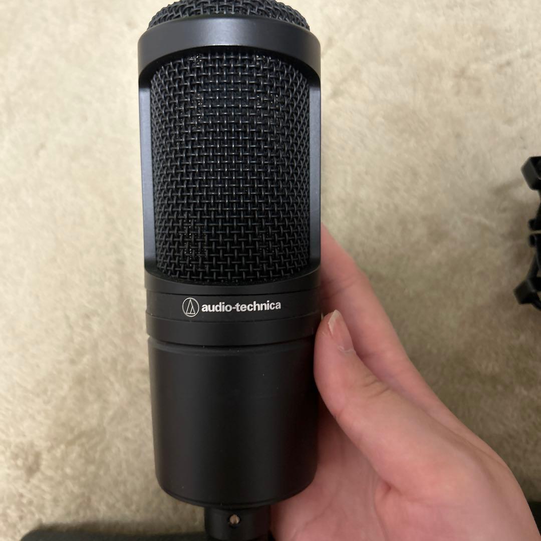 audio-technica AT2020 マイク 収納ケース付き