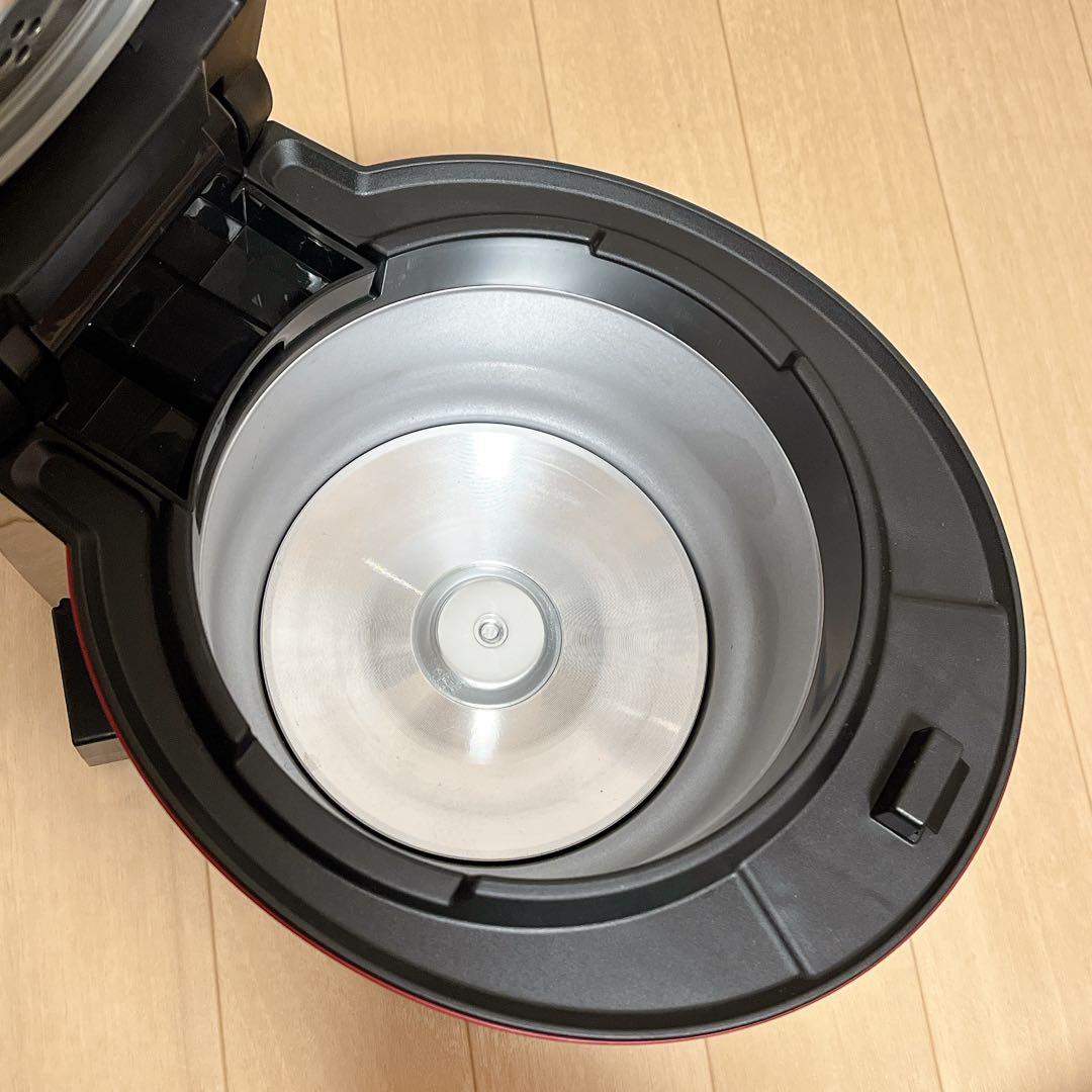 2回程度の使用　KN-SH10W-R 1.0L ホットクック　シャープ