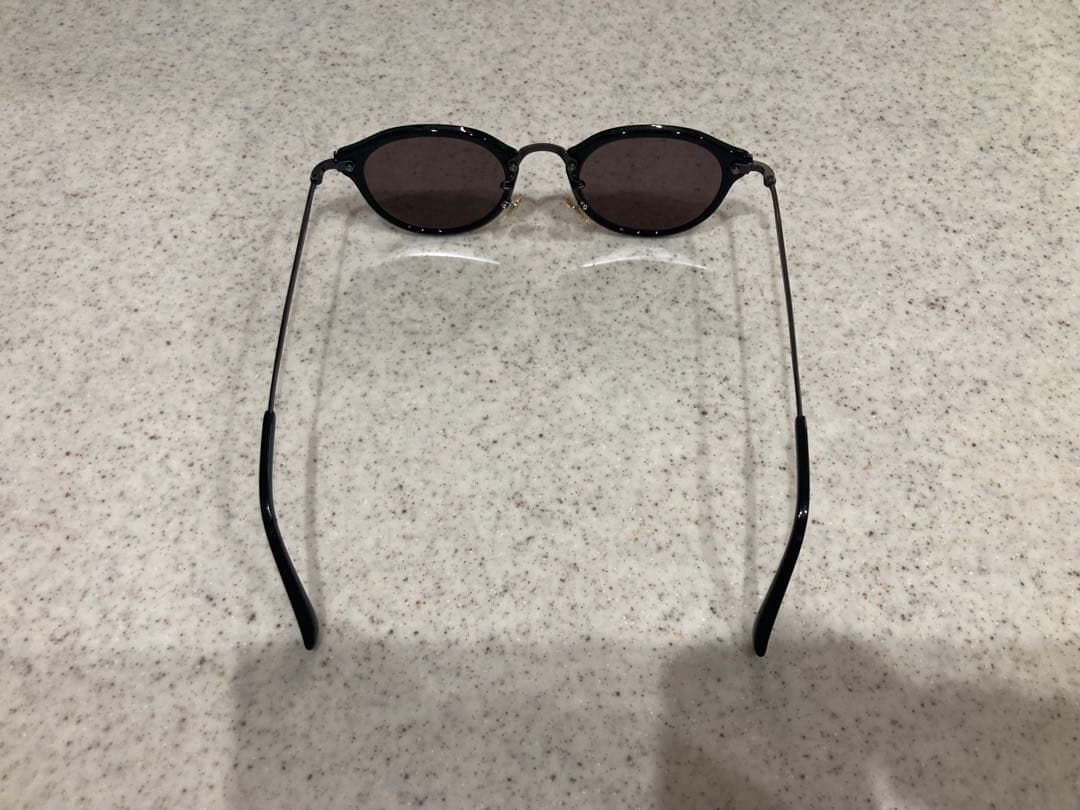 【美品】KANEKO OPTICAL 金子眼鏡 黒縁×メタル クラウンパント