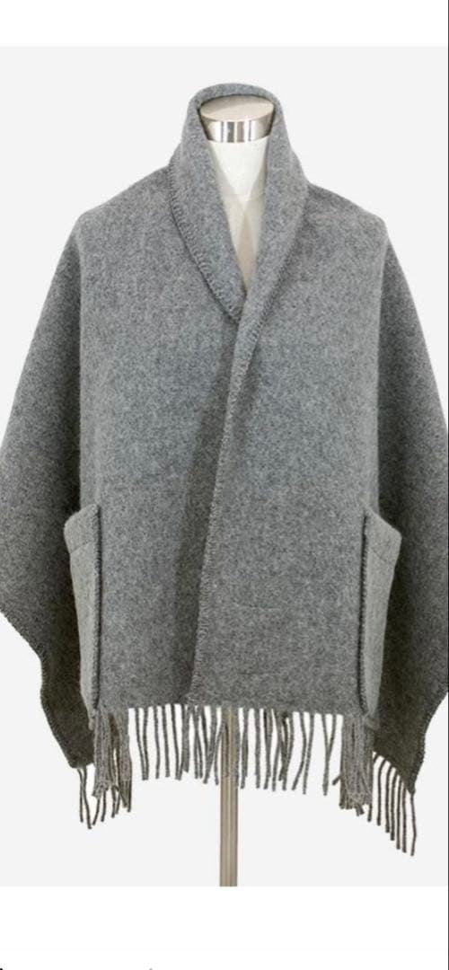 【極美品】LAPUAN KANKURIT ラプアンカンクリ グレー ストール