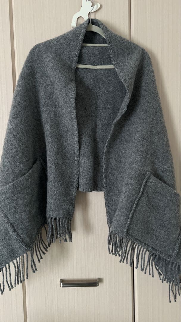 【極美品】LAPUAN KANKURIT ラプアンカンクリ グレー ストール