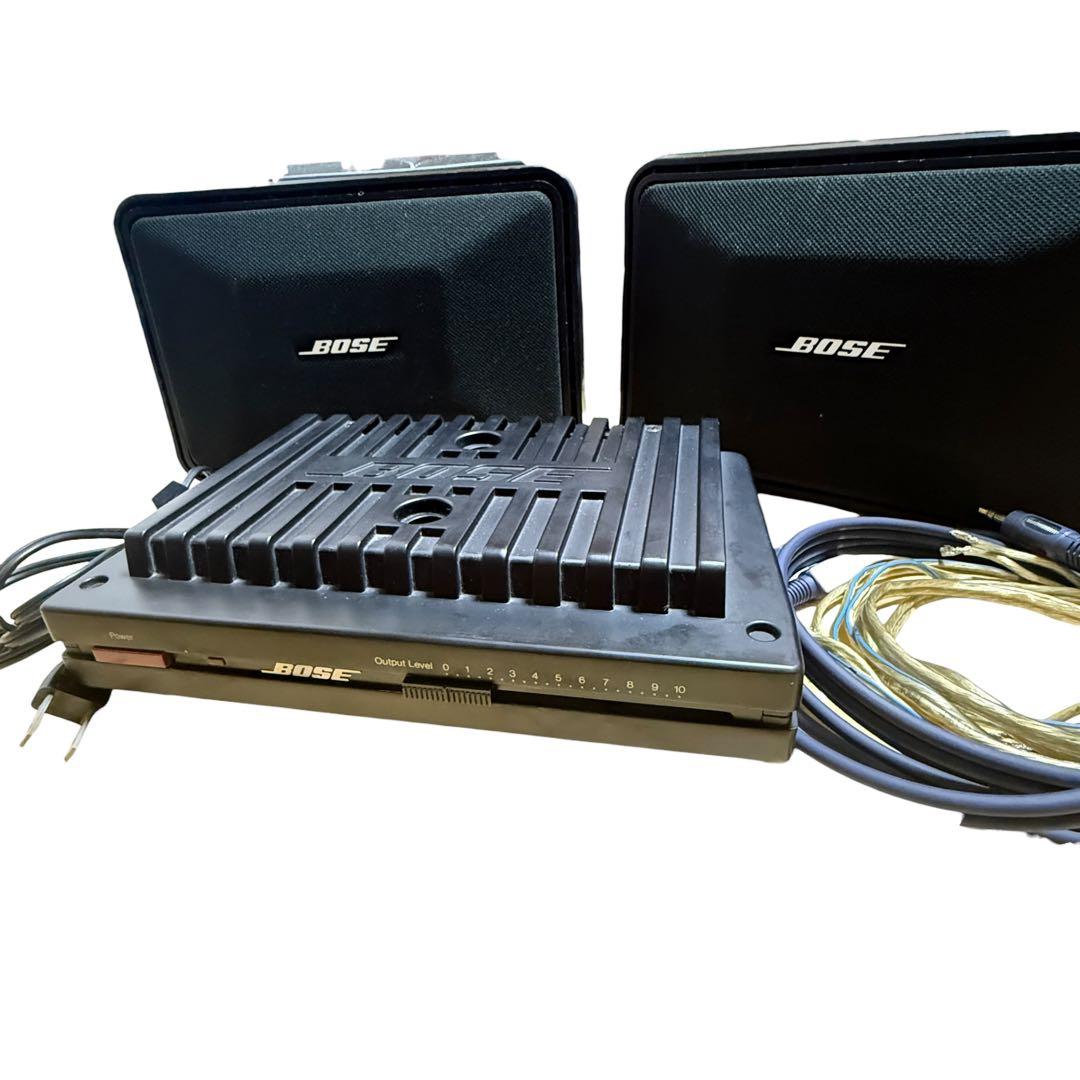 【極美品/メンテ済】Bose 101MM & 1701 銘機すぐ使えるフルセット