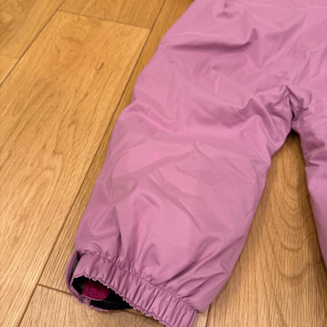美品　mont-bell 子ども用スキーウェア 80サイズ ピンク