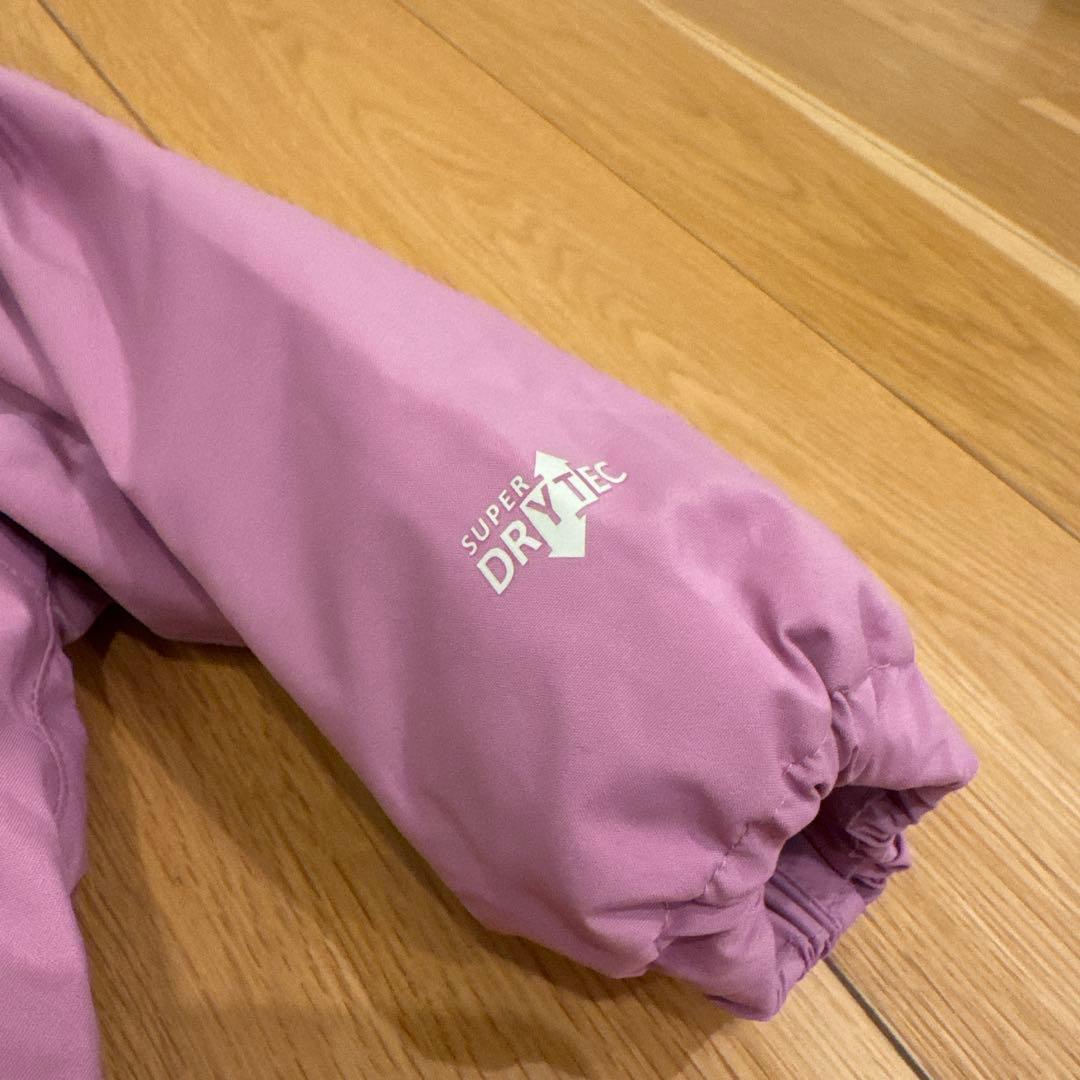 美品　mont-bell 子ども用スキーウェア 80サイズ ピンク