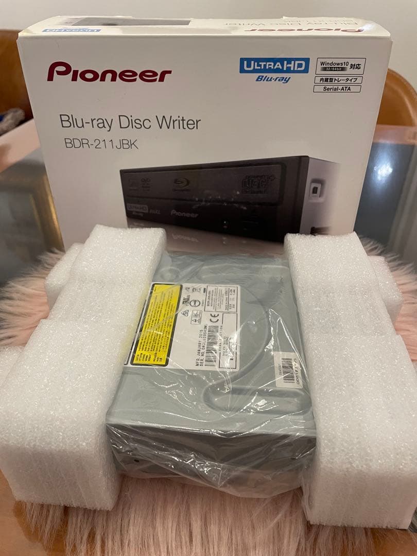 Pioneer BDR-211JBK Blu-rayドライブ BDXL対応 美品