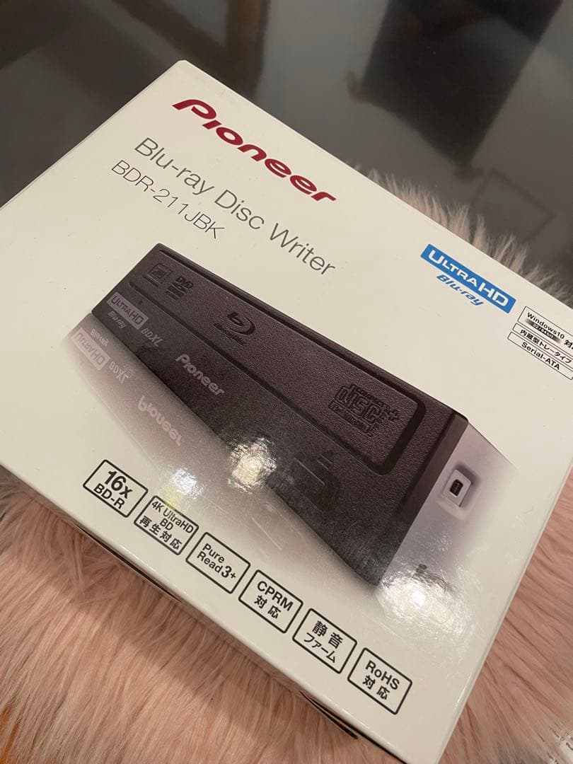 Pioneer BDR-211JBK Blu-rayドライブ BDXL対応 美品