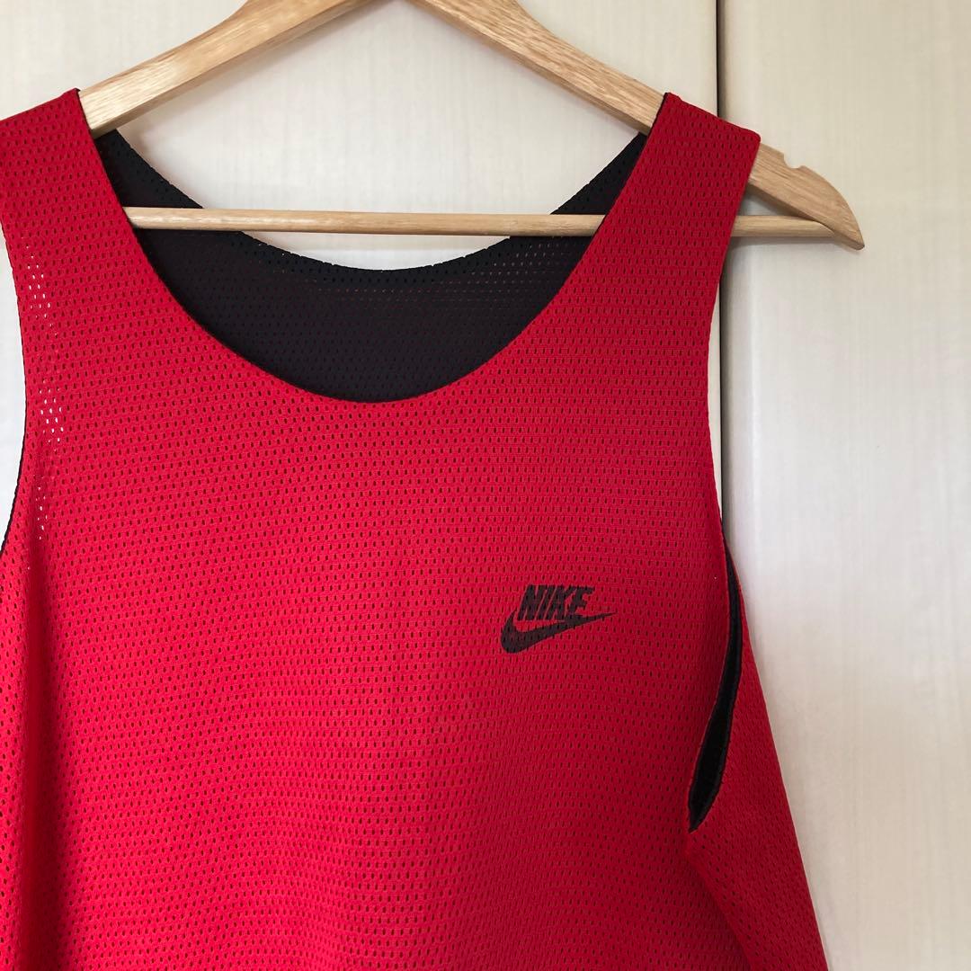 90's NIKE 銀タグ　リバーシブルタンクトップ