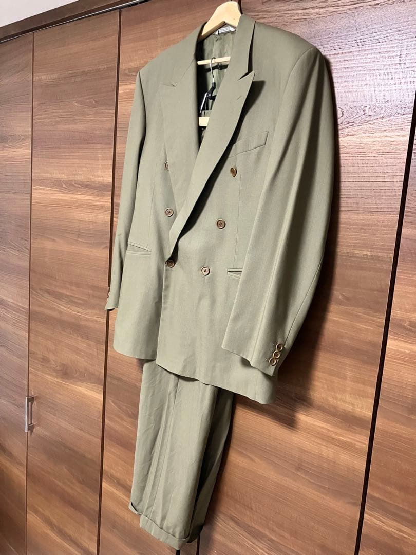 SALE!!【'70s ユーロ古着】REDAELLY ダブルスーツ
