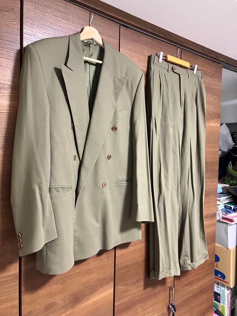 SALE!!【'70s ユーロ古着】REDAELLY ダブルスーツ
