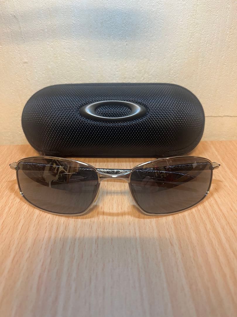 【レア美品】OAKLEY オークリー　BLENDER ケース付き　ミラーレンズ