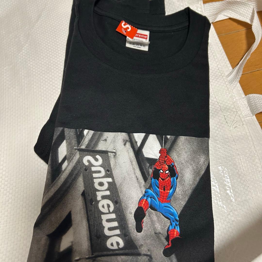 Supreme Spider Man Tee スパイダーマン 黒 XL新品未使用