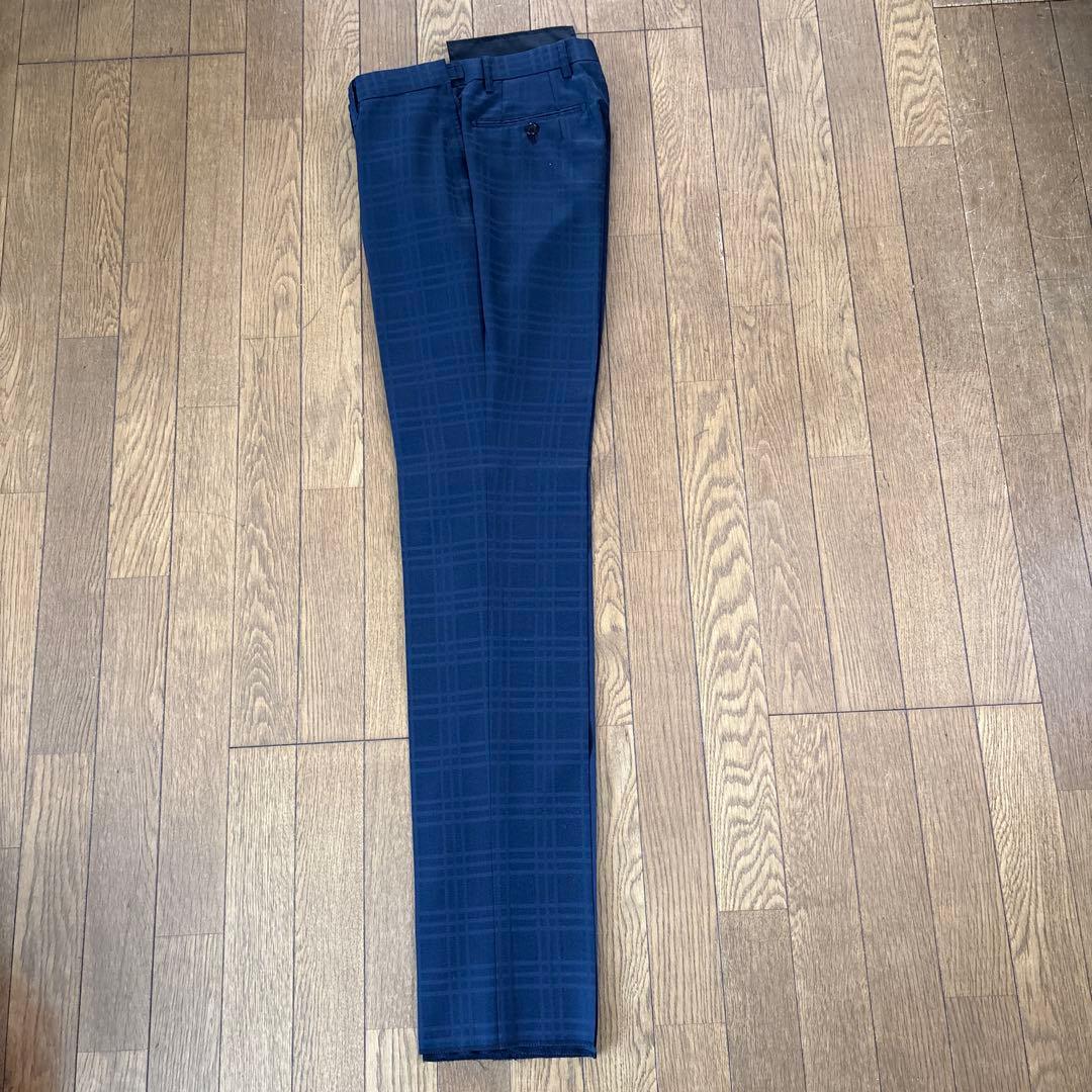 新品タグ付 レナウン Y7 ウール100% スーツ 180cm 紺