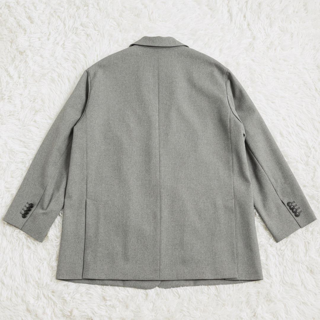 美品 SLOBE IENA 24AW PE SHARK ビッグジャケット グレー