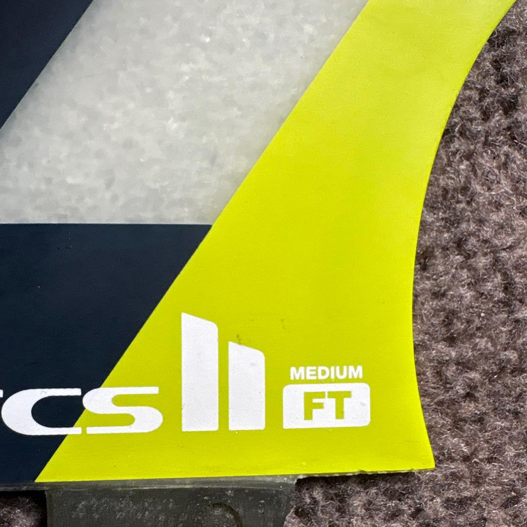 FCS FT サーフボードフィン ミディアムサイズ