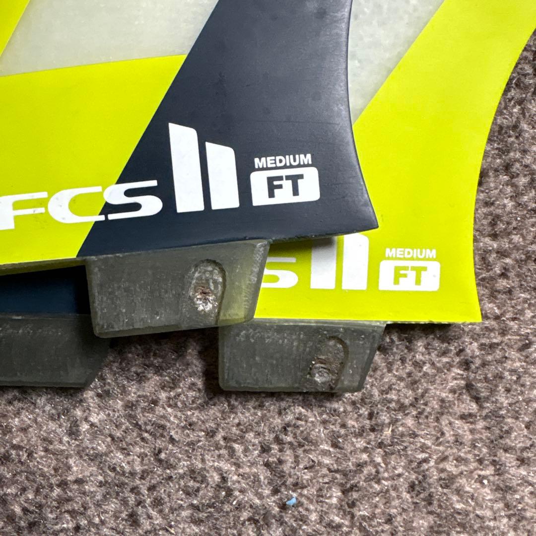 FCS FT サーフボードフィン ミディアムサイズ