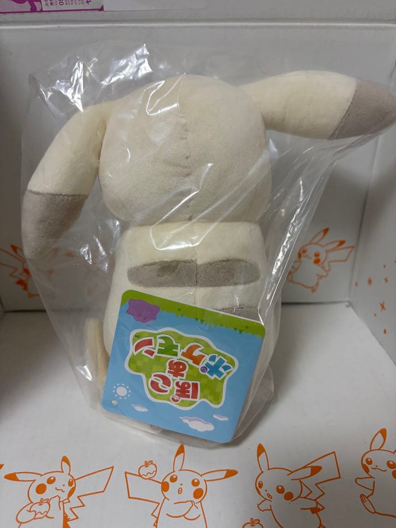 ポケモン　ぬいぐるみ　ぽこ　あ　うすいろピカチュウ