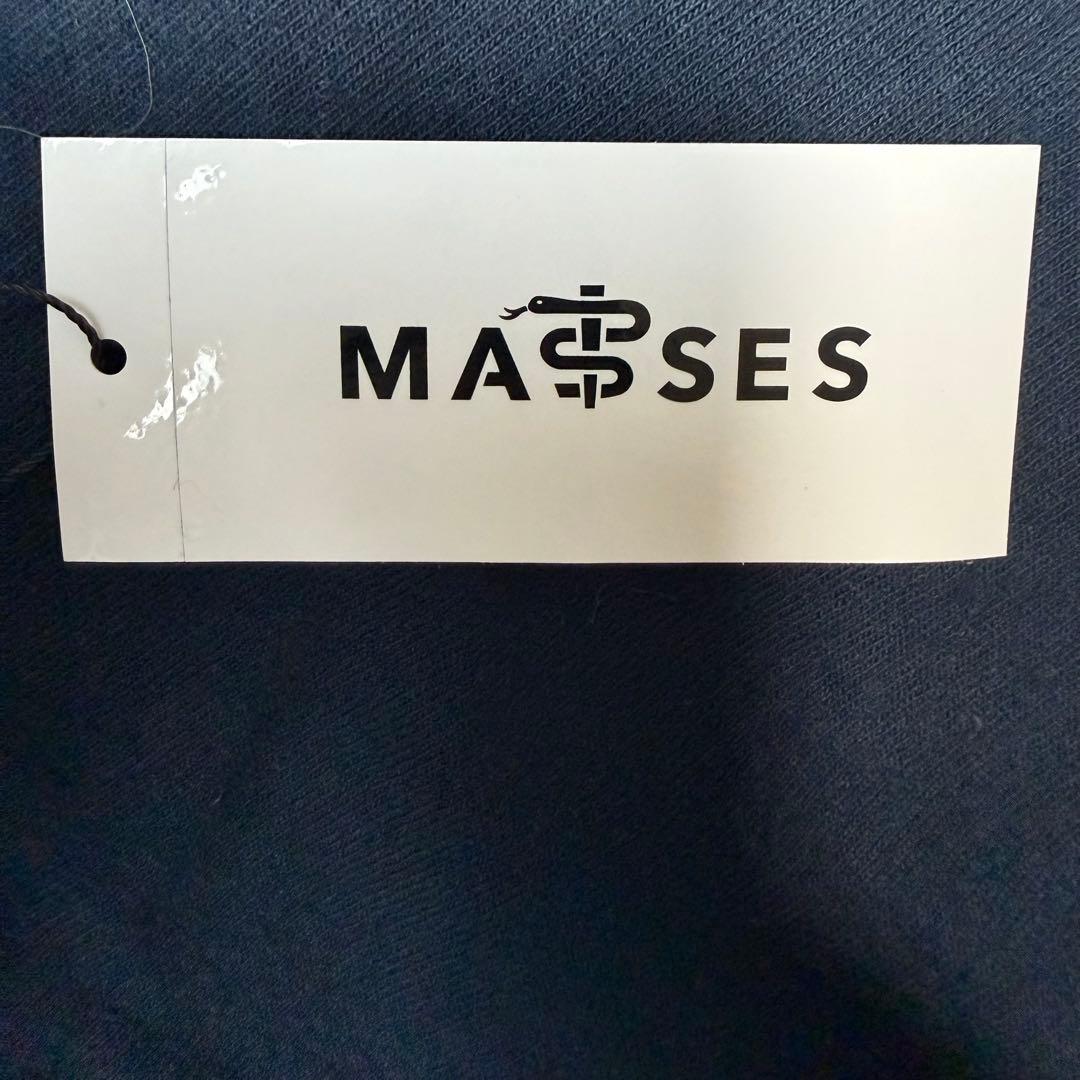 【新品・タグ付】MASSES マシス T-SHIRT BONE XL ネイビー