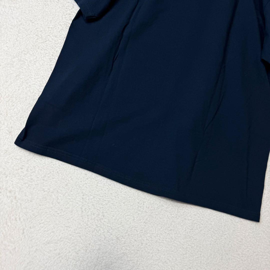 【新品・タグ付】MASSES マシス T-SHIRT BONE XL ネイビー