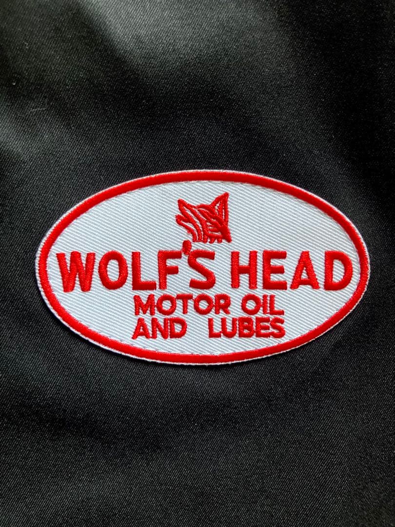 WOLF'S HEAD OIL ツイルコーチジャケット　ブラック　新品　Lサイズ
