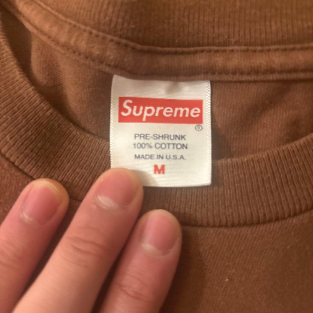 Supreme Tシャツ　ブラウン