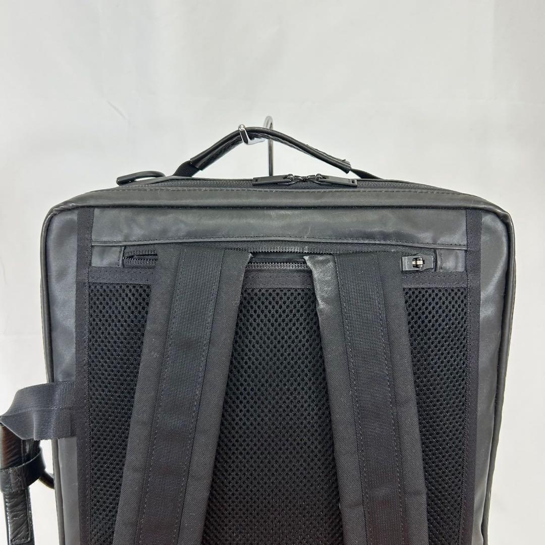 【訳あり美品】ポーター クラウド 2way ビジネスバック リュック 黒 A4可