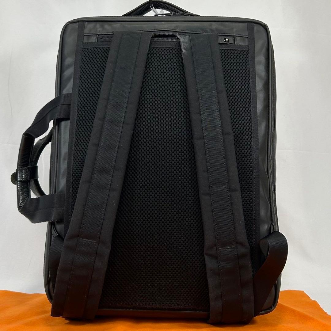 【訳あり美品】ポーター クラウド 2way ビジネスバック リュック 黒 A4可