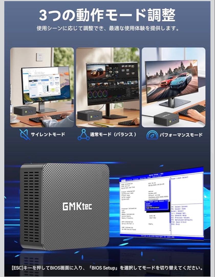magritte中古美品★GMKtec 第12世代 Intel N95