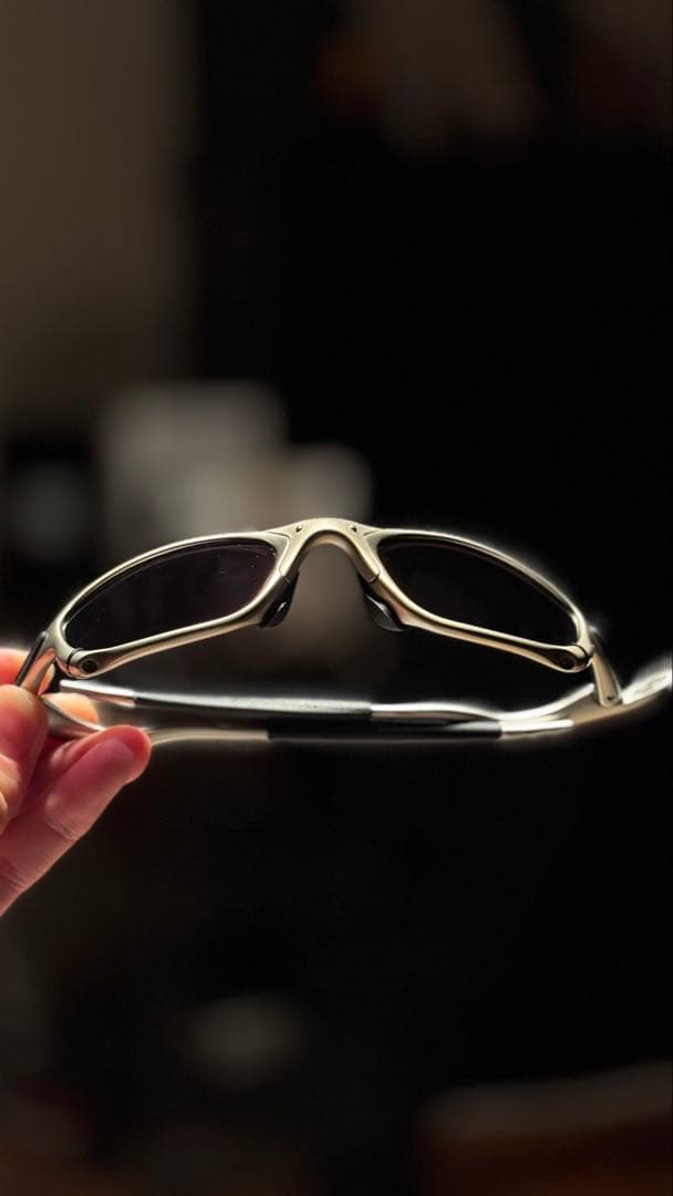 oakley juliet似サングラス　メタルフレーム