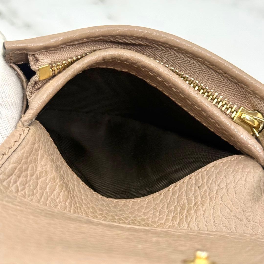 【極美品】GUCCI グッチ 二つ折り財布 マーモント ダブルG スプリーム
