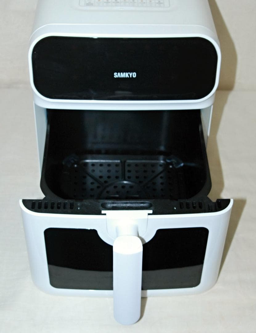 美品 SAMKYO エアフライヤー 6.2L F60 2025年製 取扱説明書付