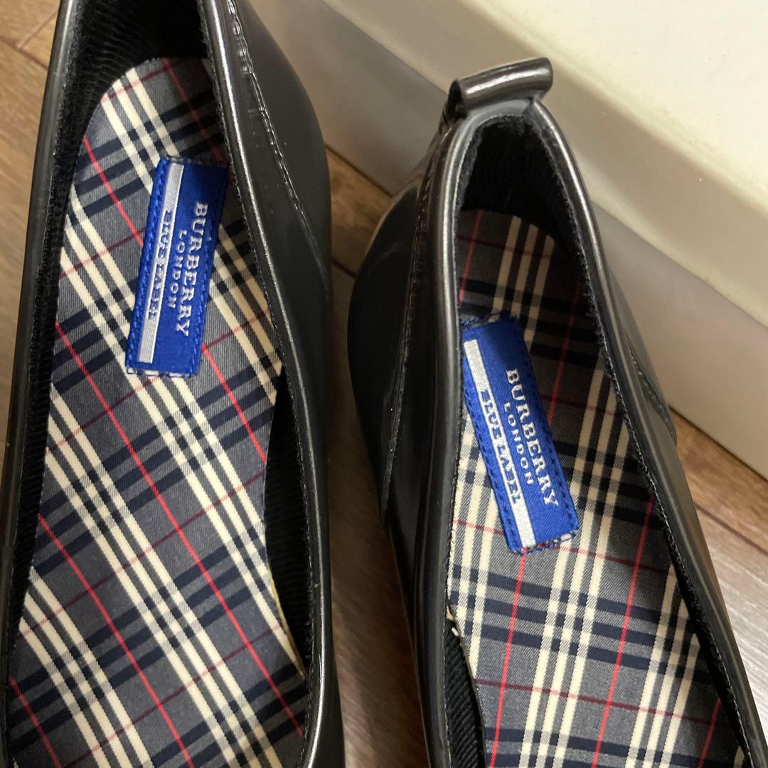 BURBERRY BLUE LABEL レインシューズ Mサイズ