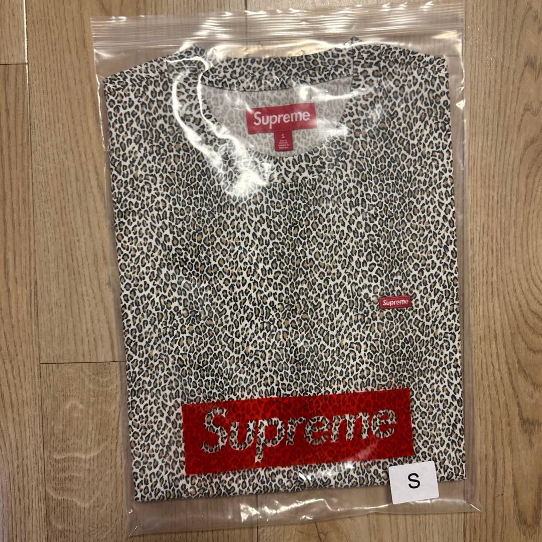 新品未使用　Supreme Small Box Tee \"Leopard\"